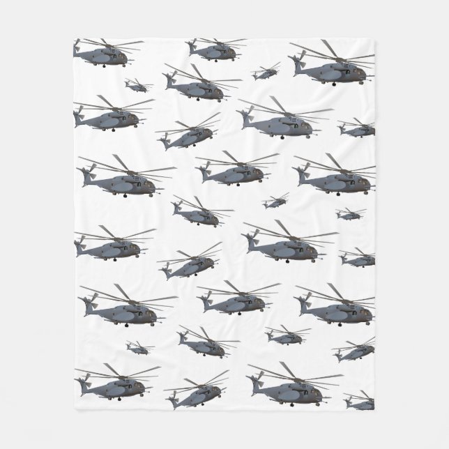 Couverture Polaire Hélicoptère militaire MH-53 (Devant)