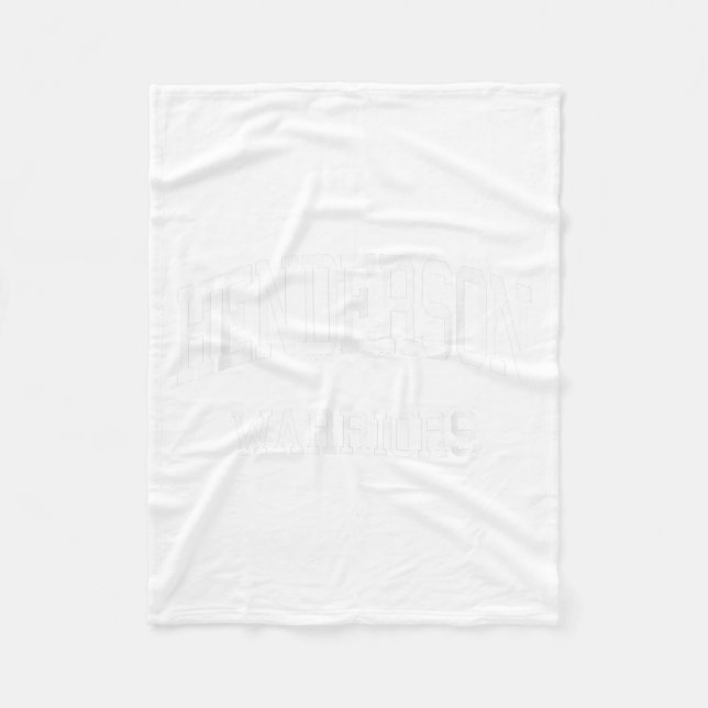 Couverture Polaire Henderson High School Hest West Chester Pa Retro S (Devant)