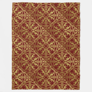 Couverture Polaire Herald de la Renaissance médiévale Lion Leopard Me