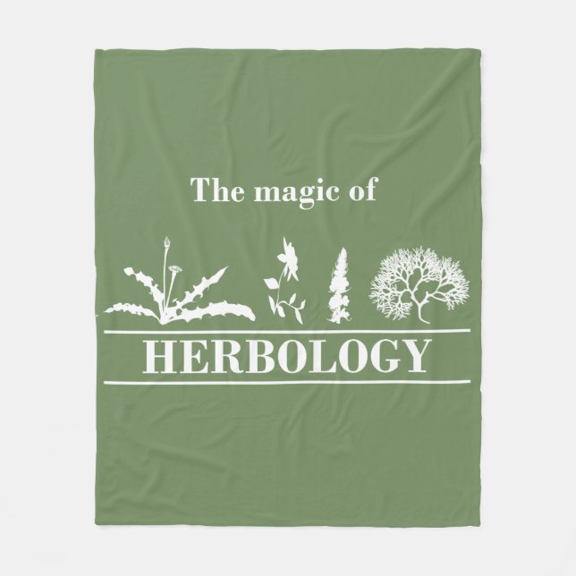 Couverture Polaire herbologie (Devant)