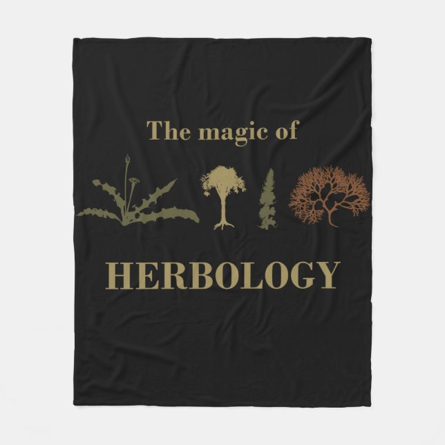 Couverture Polaire herbologie (Devant)