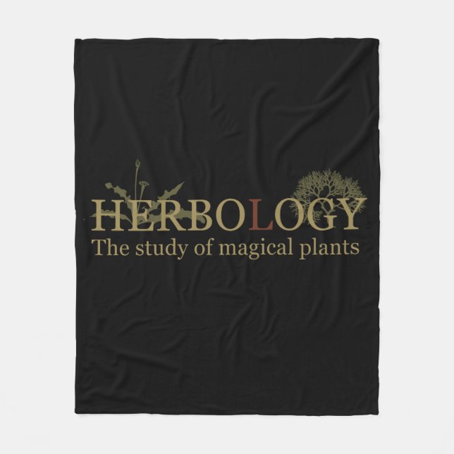 Couverture Polaire herbologie (Devant)