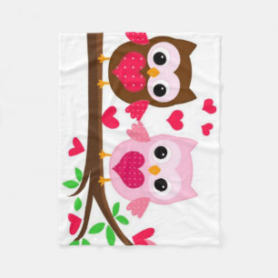 Couverture Polaire Hibou