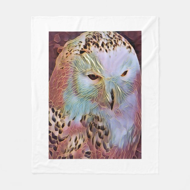 COUVERTURE POLAIRE HIBOU (Devant)