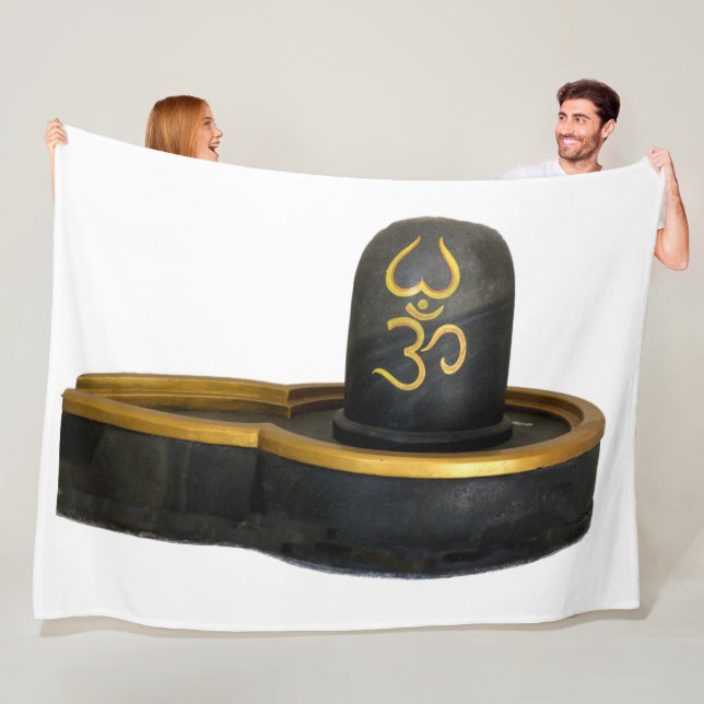 COUVERTURE POLAIRE HINDU SHIVA (En situation)