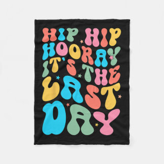 Couverture Polaire Hip Hooray C'est la Dernière journée de l'enseigna
