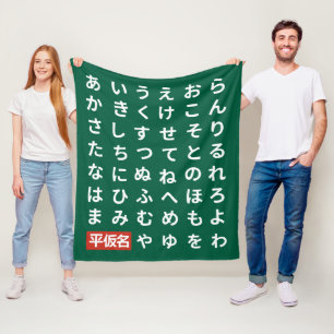 Couverture Polaire Hiragana