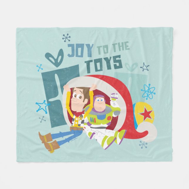 Couverture Polaire Histoire du jouet | Joie aux jouets (Devant (Horizontal))