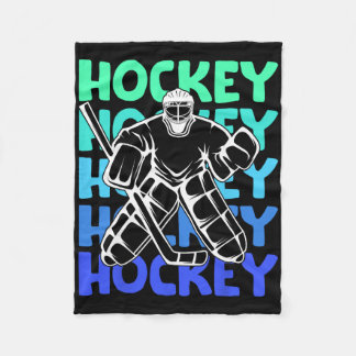 Couverture Polaire Hockey Goalie Ice Hockey Kids Boys Youth Men 