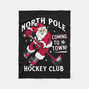 Couverture Polaire Hockey Pôle Nord Venant En Ville Noël