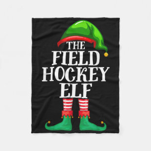 Couverture Polaire Hockey sur gazon Elf tenue de Noël assortie pour f