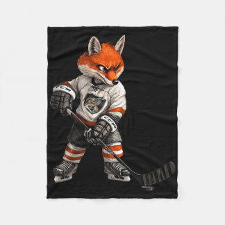 Couverture Polaire Hockey sur glace des Foxes