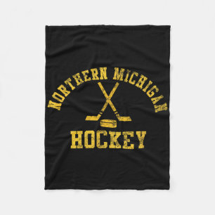 Couverture Polaire Hockey vintage du nord du Michigan