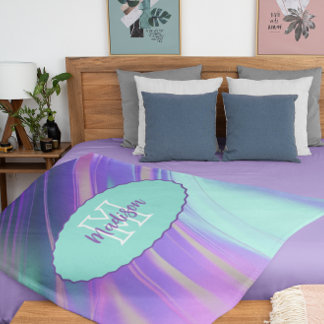 Couverture Polaire Holographic Dreams personnalisable
