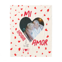 Home Is With You Fleece Blanket Cadeau