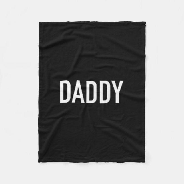 Couverture Polaire Hommes Et Femmes Papa Drôle Pour Les Pères (Devant)