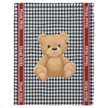 Houndstooth Bear Home