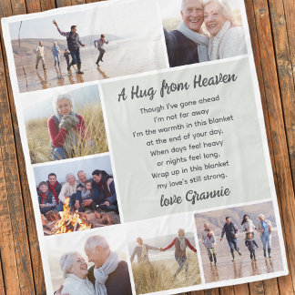 Couverture Polaire Hug Du Ciel Photo Collage Sympathie