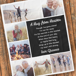 Couverture Polaire Hug Du Ciel Photo Collage Sympathie