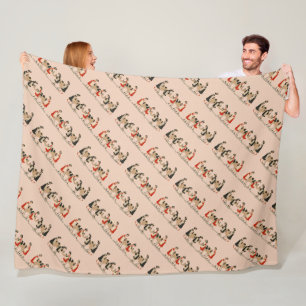 Couverture Polaire Huit servantes à la traite - Pochoir de style 2