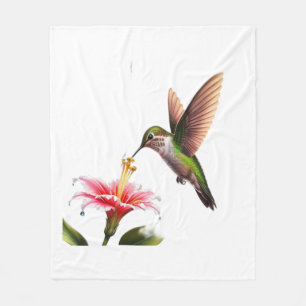 Couverture Polaire Humming Bird à midi