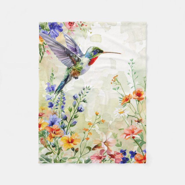 Couverture Polaire Hummingbird (Devant)