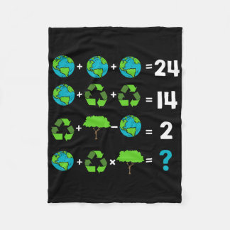 Couverture Polaire Humour De L'Enseignant Math Jour De La Terre Ordre