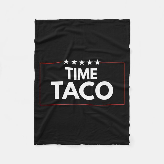 Couverture Polaire Humour du jour de la fête des pères taco  (Devant)