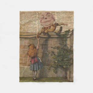 Couverture Polaire Humpty Dumpty et illustration de livre vintage
