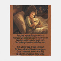 Hush Baby - Nursery Rhyme Blanket en polaire