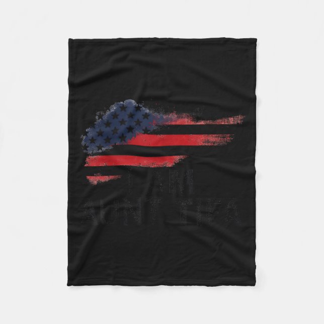 Couverture Polaire I Am Aunt Tifa Funny Litical Humor  (Devant)