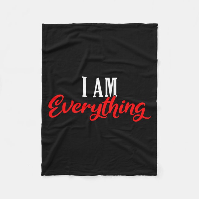 Couverture Polaire I Am Everything Valentine´s Day Love Couples  (Devant)