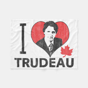 Couverture Polaire I coeur Trudeau