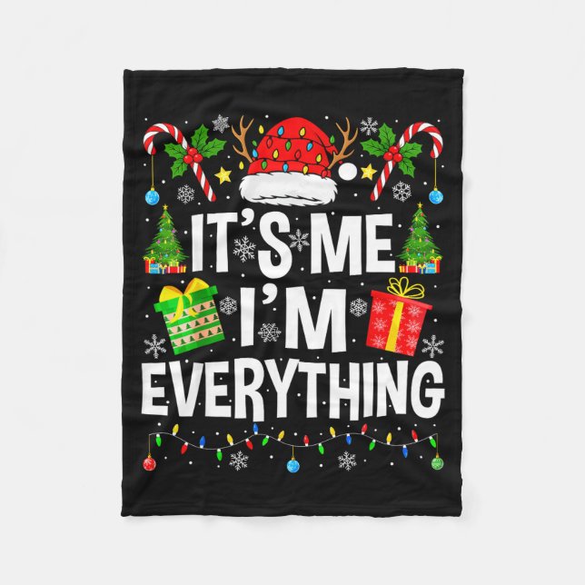 Couverture Polaire I Have Everything I Need Couples Pajamas Christmas (Devant)