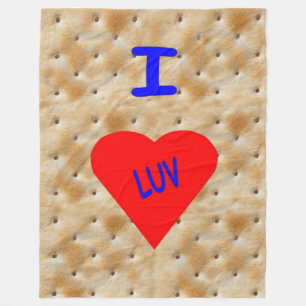 COUVERTURE POLAIRE I LUV CRACKERS