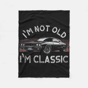 Couverture Polaire I&# ; m Not Old I&# ; m Clic Funny Mens Christmas