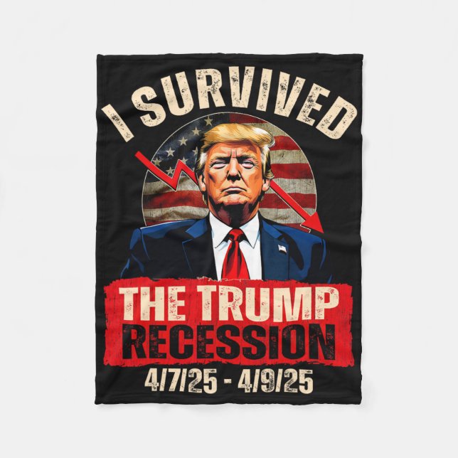 Couverture Polaire I Survived The Trump Recession 4725 4925 Trump Rec (Devant)