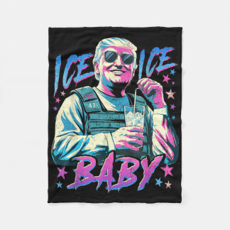 Couverture Polaire Ice Ice Baby Ice Enjoy An Ice Cold Gl Of Deportati