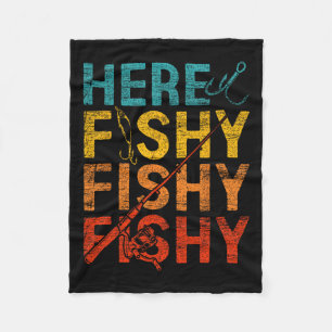 Couverture Polaire Ici Fishy Fishy Fishy