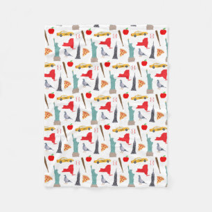 Couverture Polaire Icônes de New York