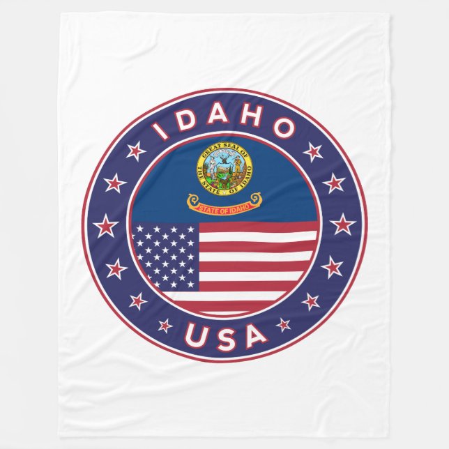 Couverture Polaire Idaho (Devant)