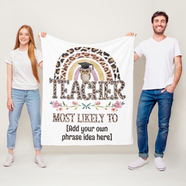 Couverture Polaire Idées Cadeaux 🎓 Enseignant : Les Plus Susceptible (En situation)