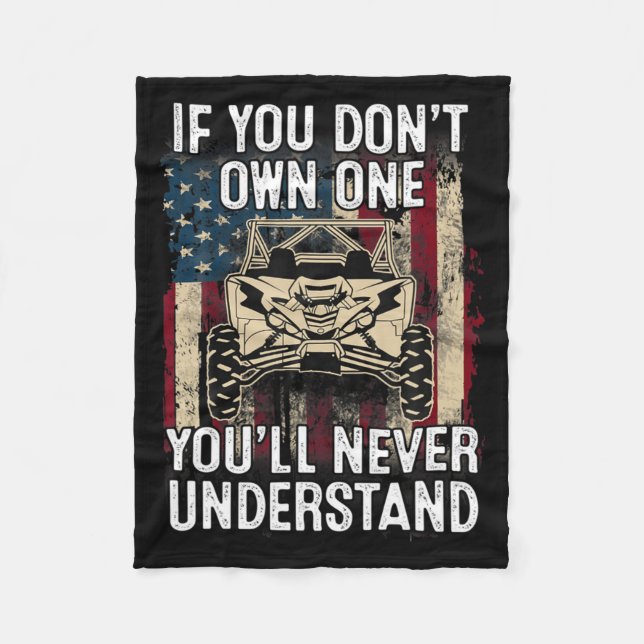 Couverture Polaire If You Dont Own One Youll Never Understand Utv A  (Devant)