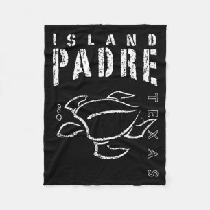 Couverture Polaire Île de Padre Texas Souvenir