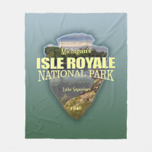 Couverture Polaire Île Royale (pointe de flèche)