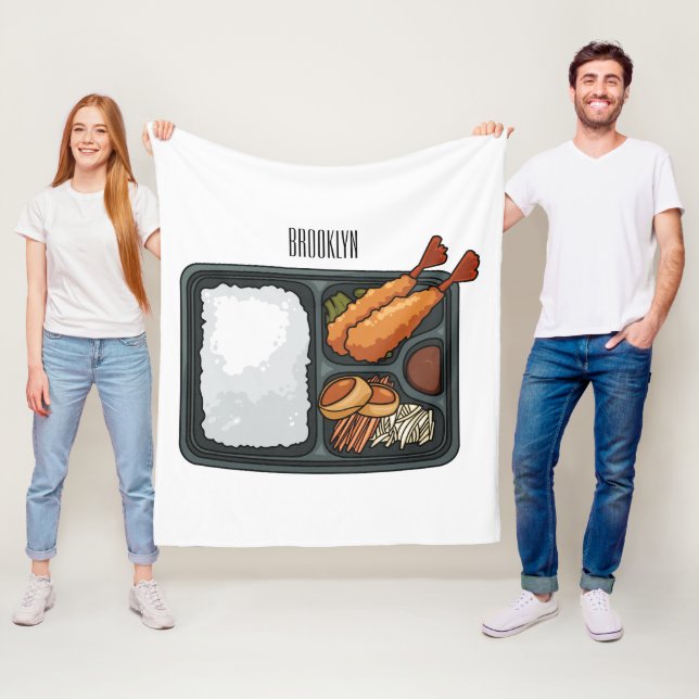 Couverture Polaire Illustration de Bento (En situation)