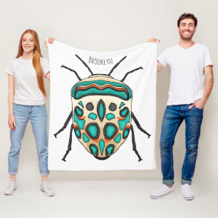 Couverture Polaire Illustration de bug Picasso