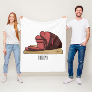 Couverture Polaire Illustration de jambon