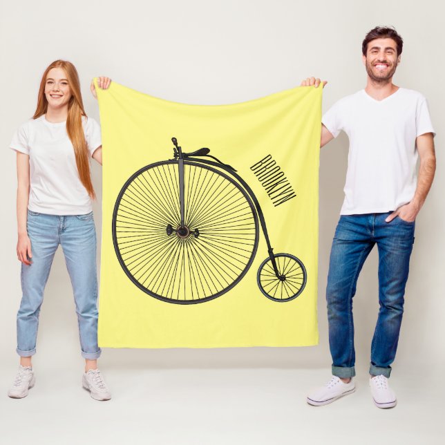 Couverture Polaire Illustration de la bande dessinée de vélo à grande (En situation)