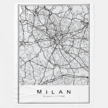 Illustration de la carte de Milan